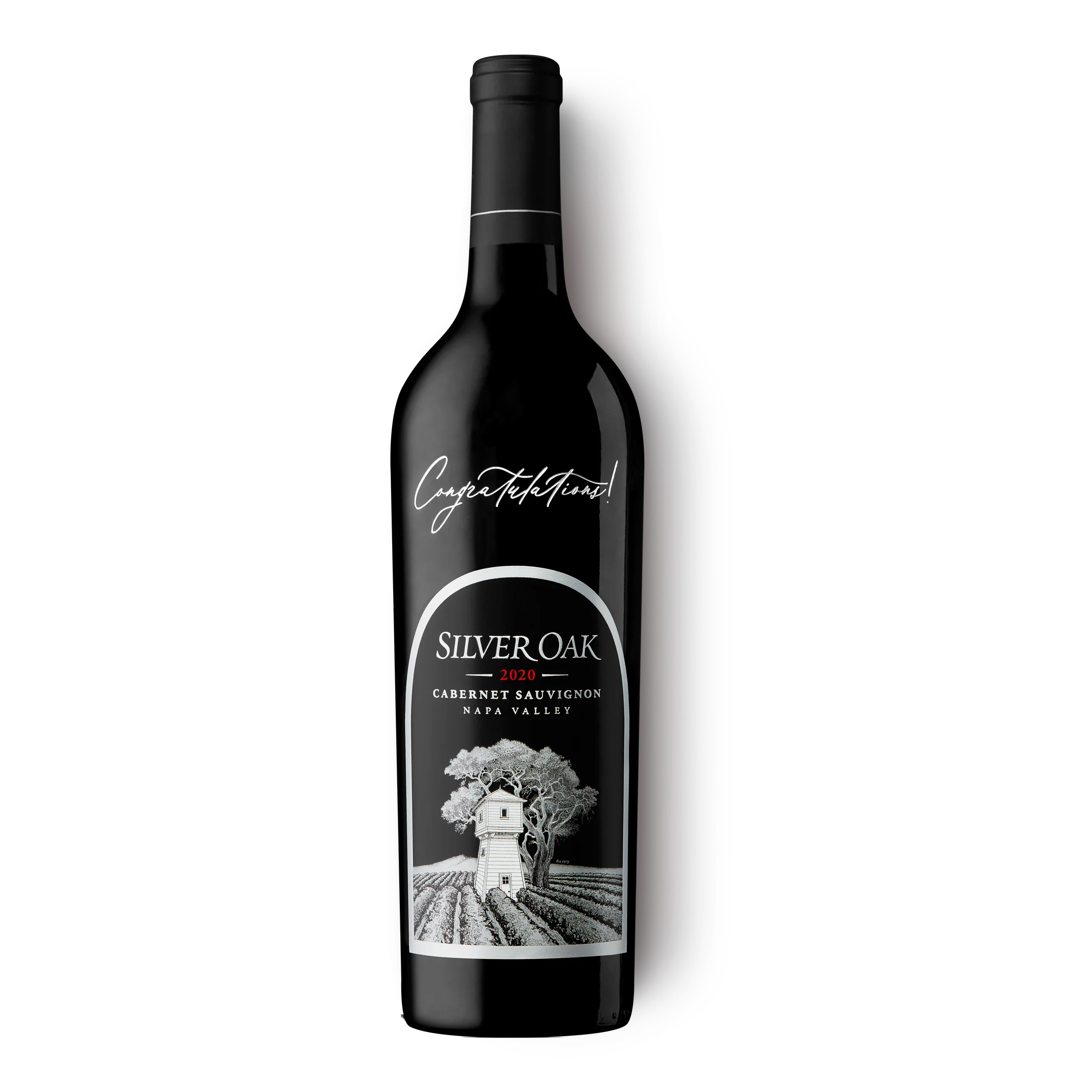 Congratulations Etched Napa Valley Gift
